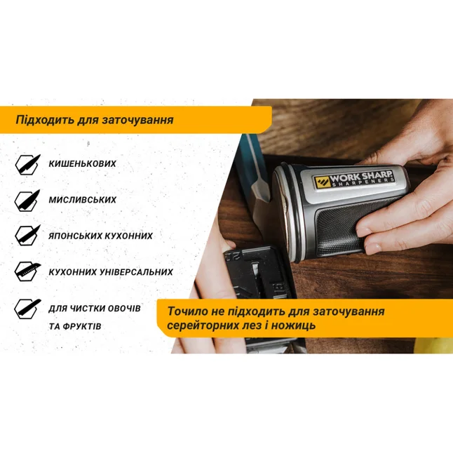 Work Sharp Точилка механічна Rolling Knife Sharpener WSKTNRKS-I — Photo 34