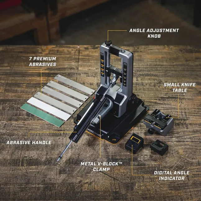 Точилка механическая Work Sharp Professional Precision Adjust Knife Sharpener, WSBCHPAJ-PRO — Photo 30