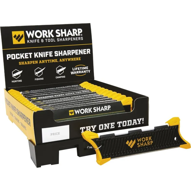 Комплект механических точилок Work Sharp POCKET KNIFE SHARPENER 12 PACK &amp; 1 DISPLAYS WSGPS-12