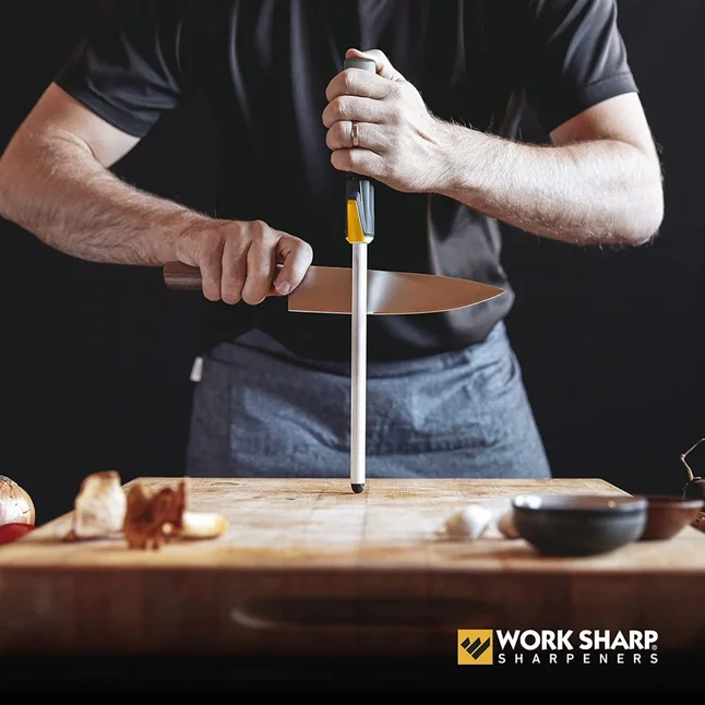 Керамічний мусат Work Sharp Ceramic Kitchen Honing Rod, WSKTNCHR-I — Photo 3