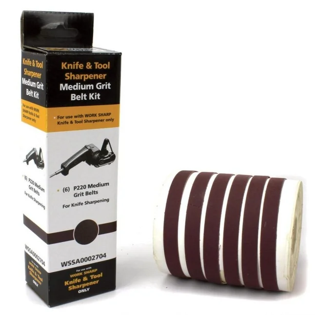 Запасні стрічки WSKTS P220 Ceramic Oxide (6 стрічок) до Точила Work Sharp — Photo 1