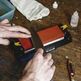 Точилка Ручна Work Sharp Benchtop Whetstone Sharpener, WSBCHWHT-I — Photo 21