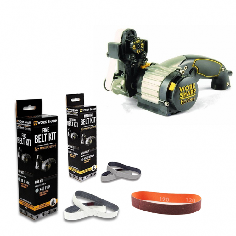 Точилка Work Sharp Ken Onion Edition + 3 ременя ( P120, x22, x4) купити ...