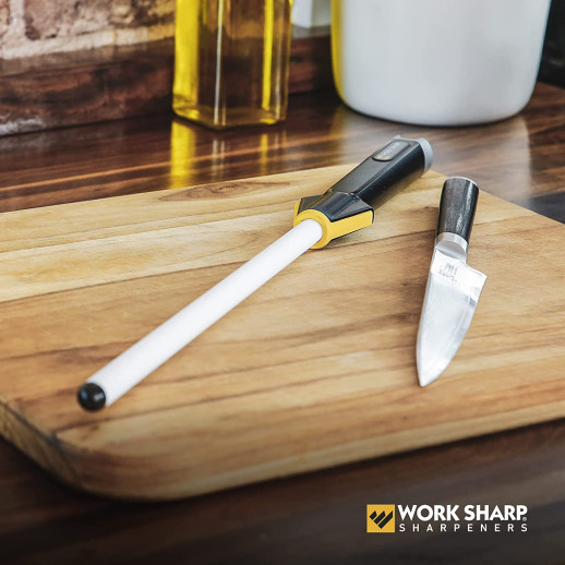 Керамічний мусат Work Sharp Ceramic Kitchen Honing Rod, WSKTNCHR-I 