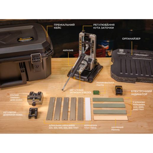 Work Sharp Точилка механічна Professional Precision Adjust Elite Knife Sharpener 
